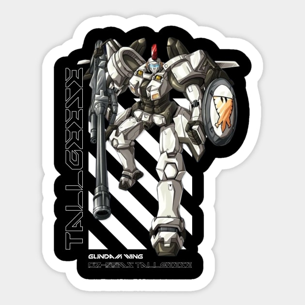Tallgeese Gundam Sticker by Shapwac12